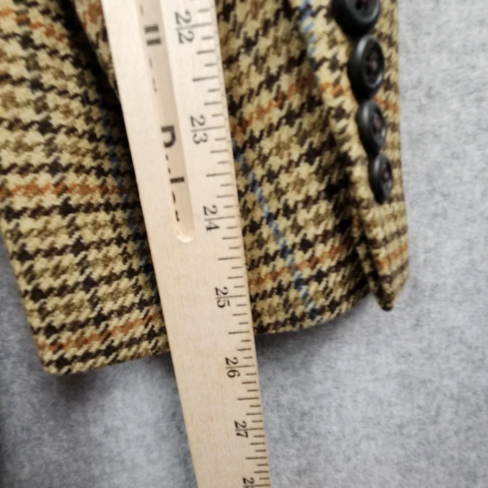 Lands End Blazer Mens Size 41L Sport Coat Jacket Lambswool Casual 2‎ Button...